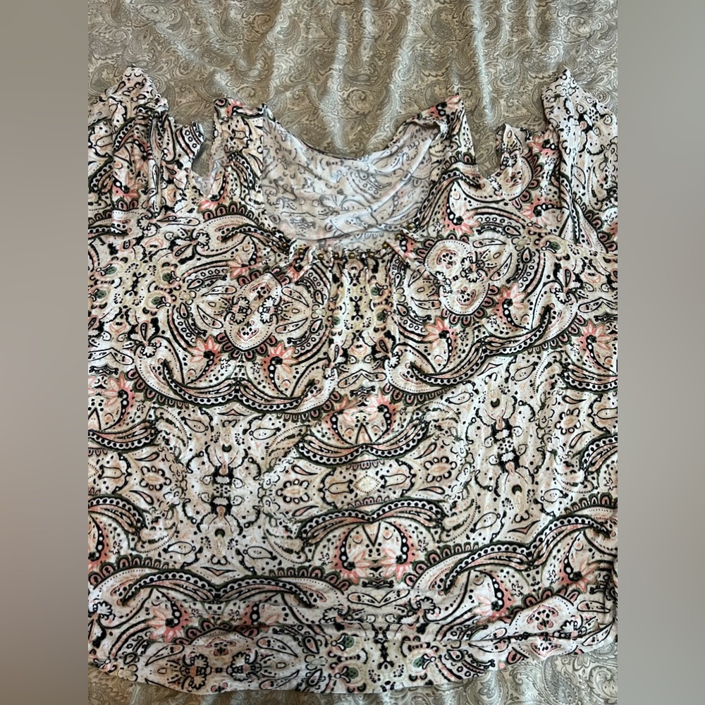Soft off the shoulder shirt